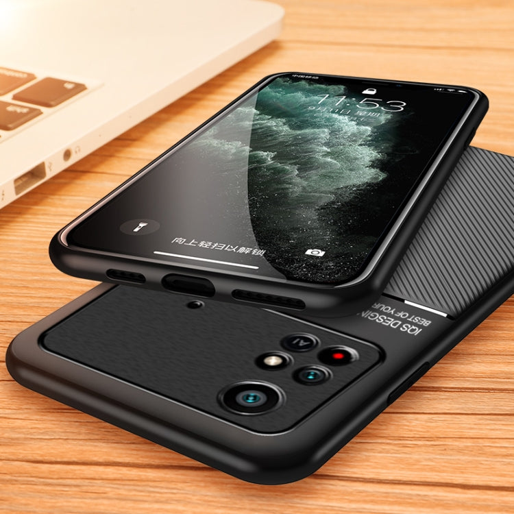 For Xiaomi Poco M4 Pro 4G Classic Tilt Magnetic Phone Case
