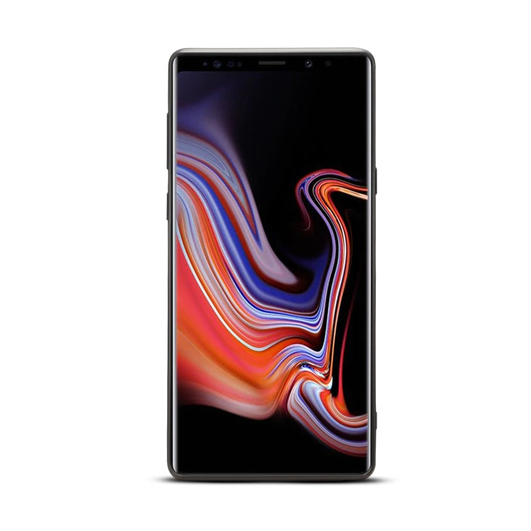 For Galaxy Note9 Denior V3 Luxury Car Cowhide Leather Protective Case with Holder & Card Slot