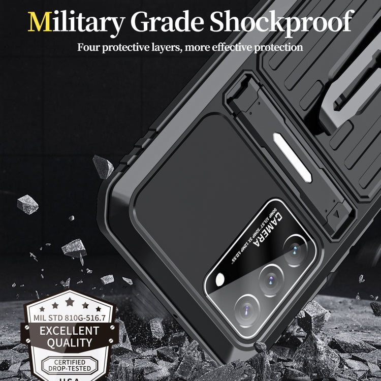 For Samsung Galaxy S22+ 5G Triple-proof Armor