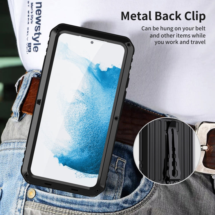 For Samsung Galaxy S22+ 5G Triple-proof Armor