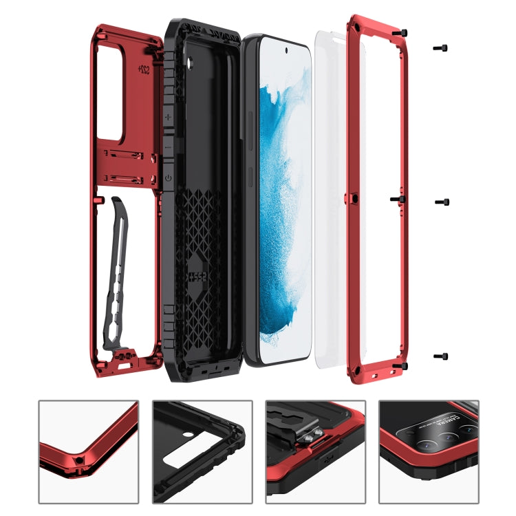 For Samsung Galaxy S22+ 5G Triple-proof Armor