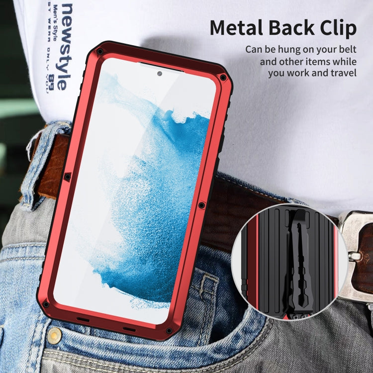 For Samsung Galaxy S22+ 5G Triple-proof Armor