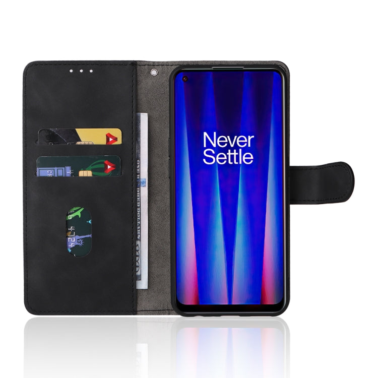 For OnePlus Nord CE 2 5G Skin Feel Magnetic Flip Leather Phone Case