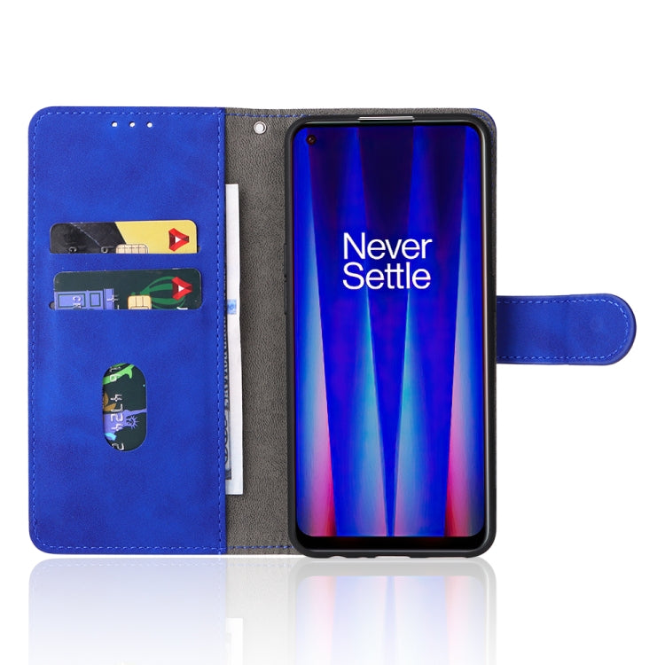 For OnePlus Nord CE 2 5G Skin Feel Magnetic Flip Leather Phone Case