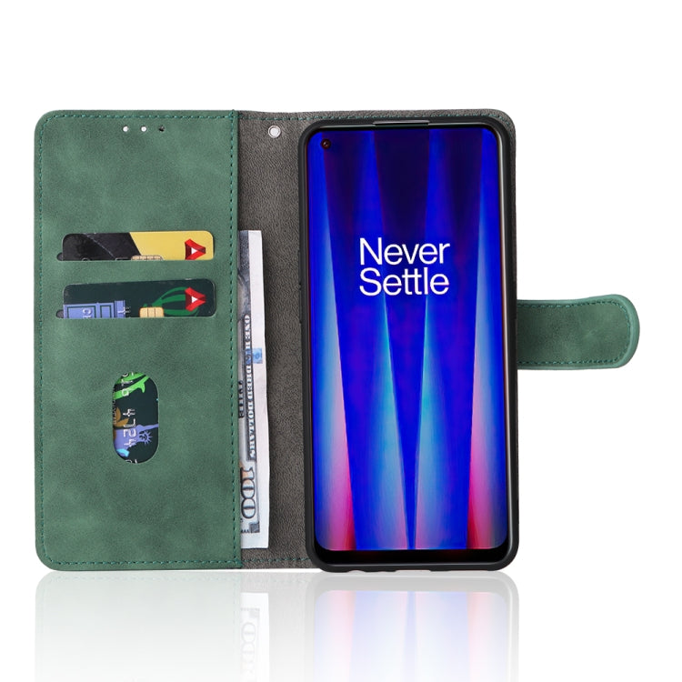 For OnePlus Nord CE 2 5G Skin Feel Magnetic Flip Leather Phone Case