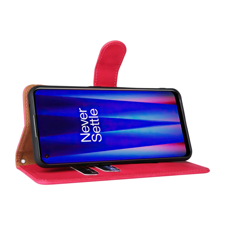 For OnePlus Nord CE 2 5G Skin Feel Magnetic Flip Leather Phone Case