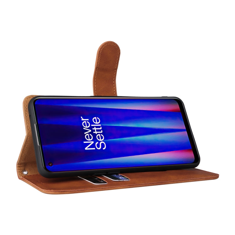 For OnePlus Nord CE 2 5G Skin Feel Magnetic Flip Leather Phone Case