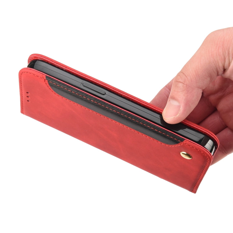 For Xiaomi Redmi Note 11 4G / Note 11S Skin Feel Magnetic Splicing Leather Phone Case