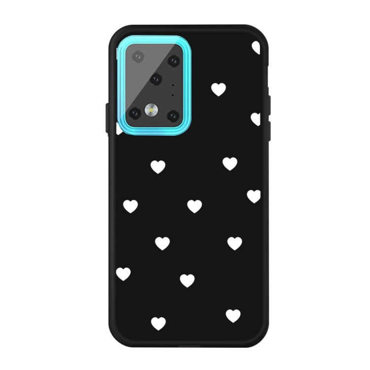 For Galaxy S20 Ultra Multi Love Heart Pattern Frosted TPU Protective Case