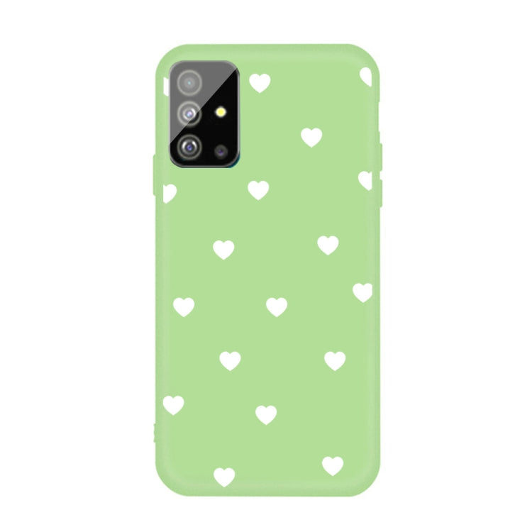 For Galaxy S20 Multi Love Heart Pattern Frosted TPU Protective Case