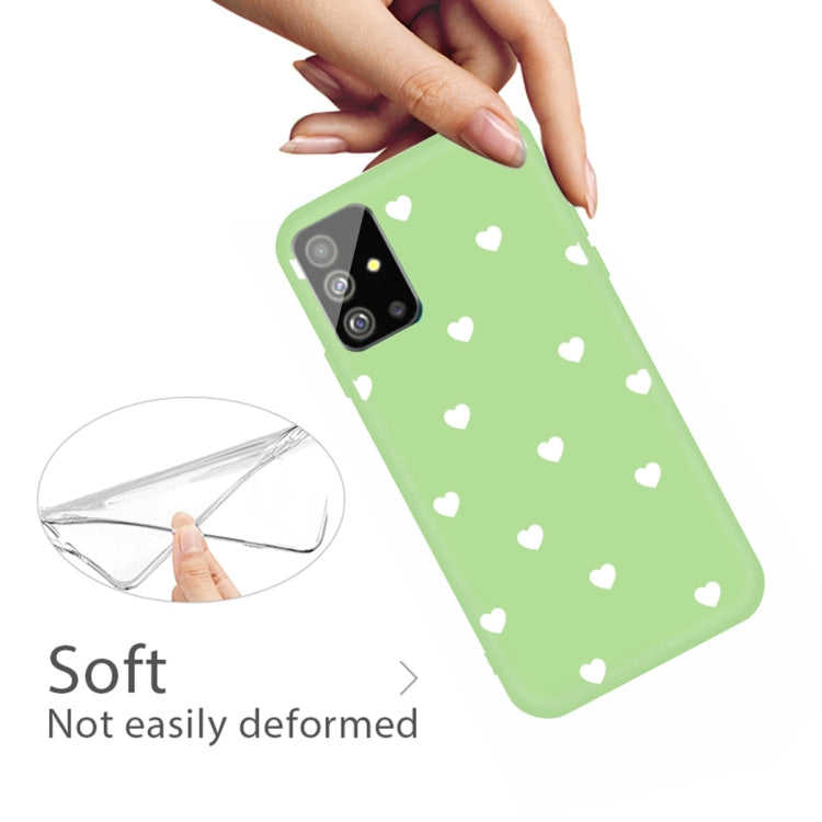 For Galaxy S20 Multi Love Heart Pattern Frosted TPU Protective Case