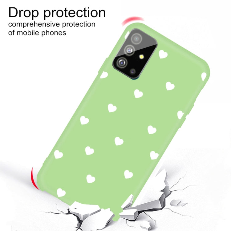 For Galaxy S20 Multi Love Heart Pattern Frosted TPU Protective Case