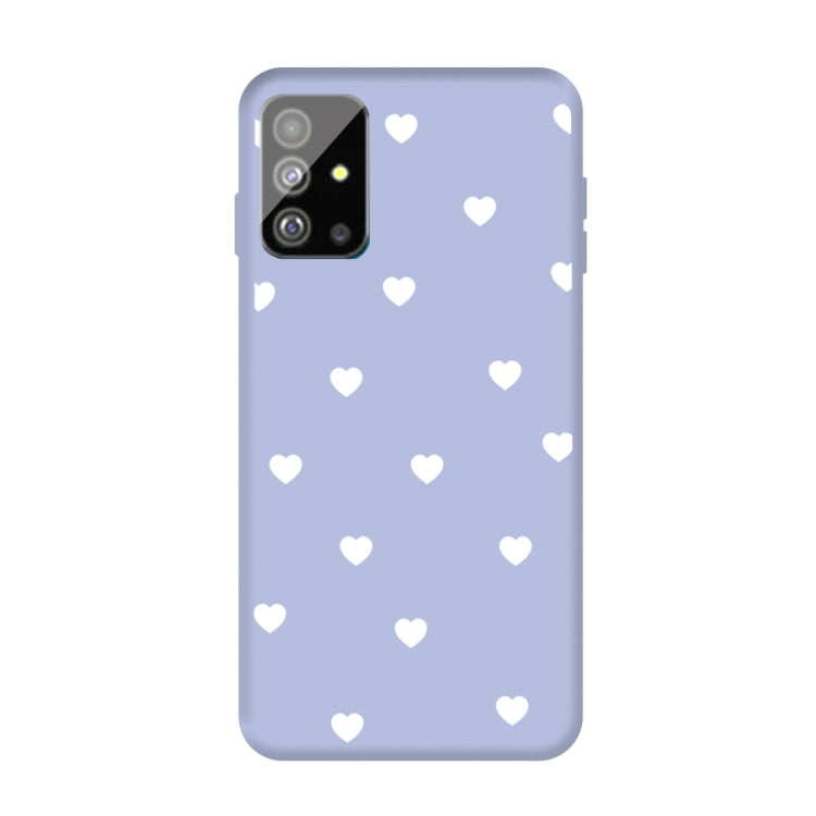 For Galaxy S20 Multi Love Heart Pattern Frosted TPU Protective Case