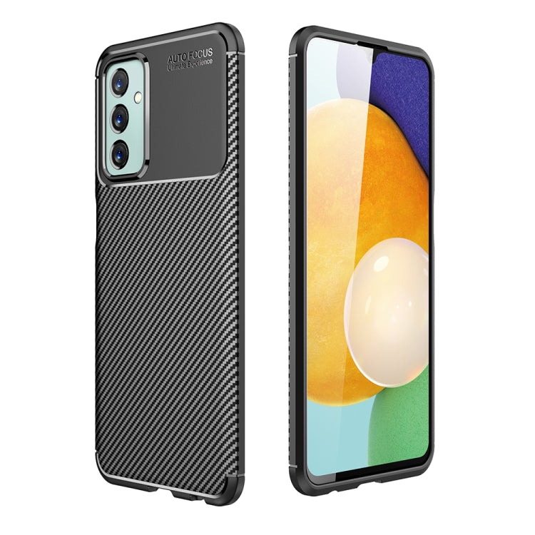 For Samsung Galaxy M23 / F23 Carbon Fiber Texture Shockproof TPU Phone Case
