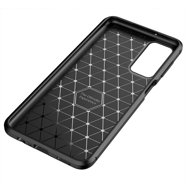 For Samsung Galaxy M23 / F23 Carbon Fiber Texture Shockproof TPU Phone Case