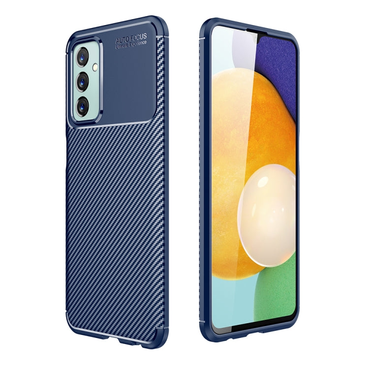 For Samsung Galaxy M23 / F23 Carbon Fiber Texture Shockproof TPU Phone Case