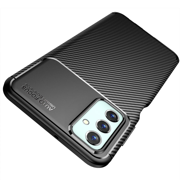 For Samsung Galaxy M23 / F23 Carbon Fiber Texture Shockproof TPU Phone Case