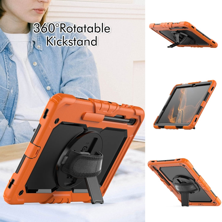 For Samsung Galaxy Tab S8+ 12.4 inch SM-X800 Silicone + PC Tablet Case
