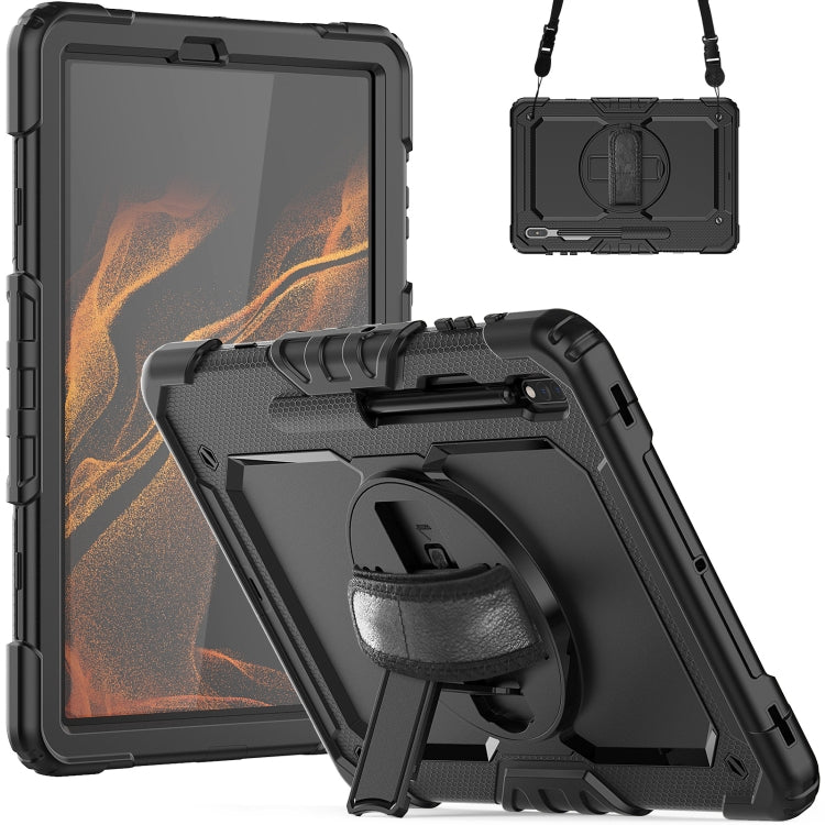For Samsung Galaxy Tab S8+ 12.4 inch SM-X800 Silicone + PC Tablet Case