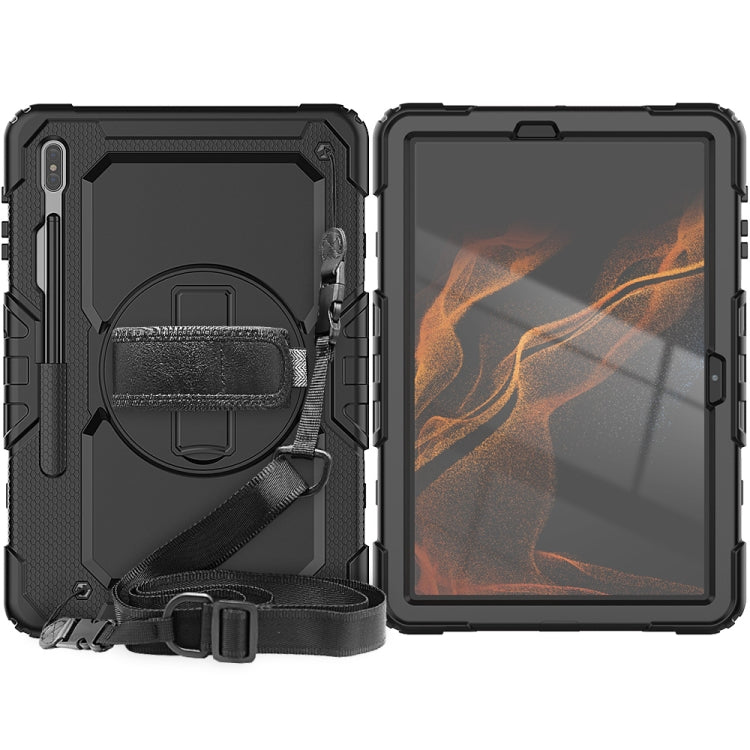 For Samsung Galaxy Tab S8+ 12.4 inch SM-X800 Silicone + PC Tablet Case
