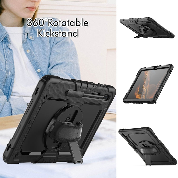 For Samsung Galaxy Tab S8+ 12.4 inch SM-X800 Silicone + PC Tablet Case