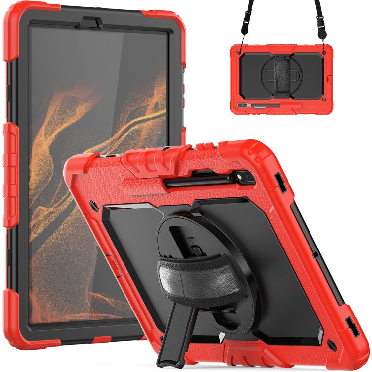 For Samsung Galaxy Tab S8+ 12.4 inch SM-X800 Silicone + PC Tablet Case