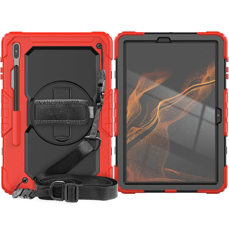 For Samsung Galaxy Tab S8+ 12.4 inch SM-X800 Silicone + PC Tablet Case