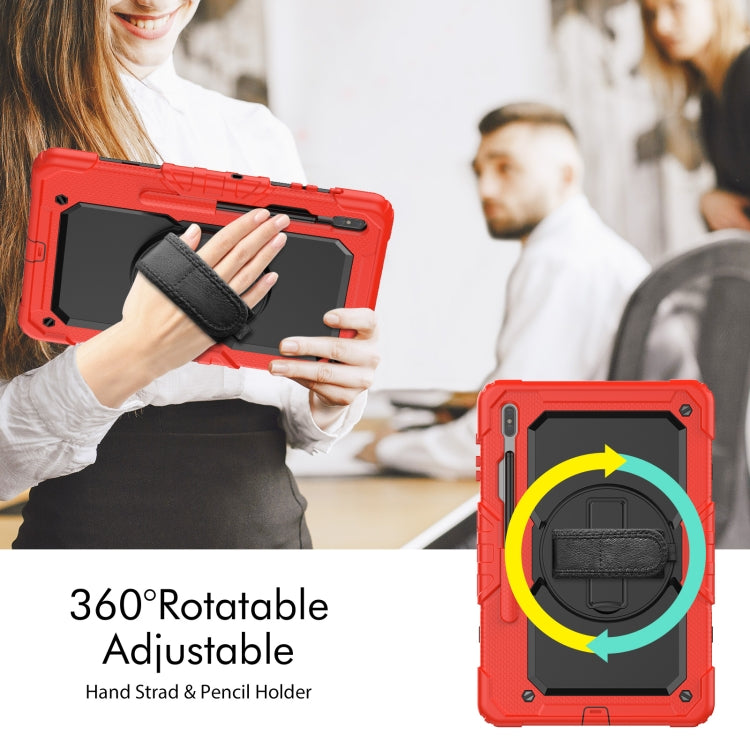 For Samsung Galaxy Tab S8+ 12.4 inch SM-X800 Silicone + PC Tablet Case