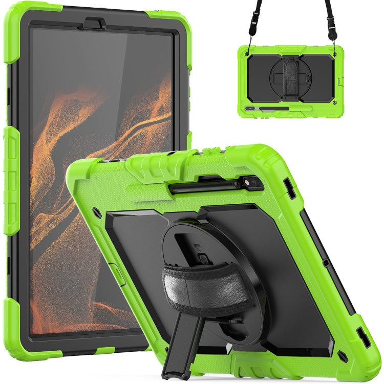 For Samsung Galaxy Tab S8+ 12.4 inch SM-X800 Silicone + PC Tablet Case