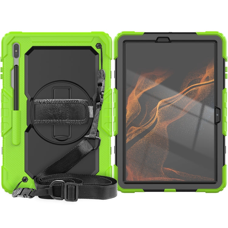 For Samsung Galaxy Tab S8+ 12.4 inch SM-X800 Silicone + PC Tablet Case