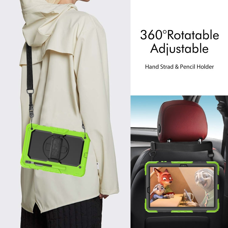 For Samsung Galaxy Tab S8+ 12.4 inch SM-X800 Silicone + PC Tablet Case