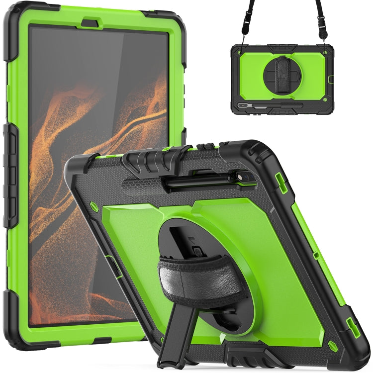 For Samsung Galaxy Tab S8+ 12.4 inch SM-X800 Silicone + PC Tablet Case
