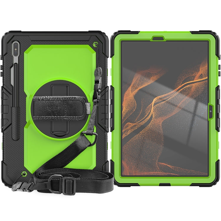 For Samsung Galaxy Tab S8+ 12.4 inch SM-X800 Silicone + PC Tablet Case