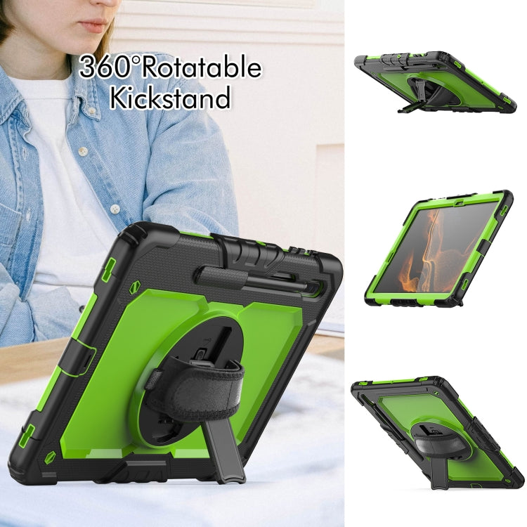 For Samsung Galaxy Tab S8+ 12.4 inch SM-X800 Silicone + PC Tablet Case