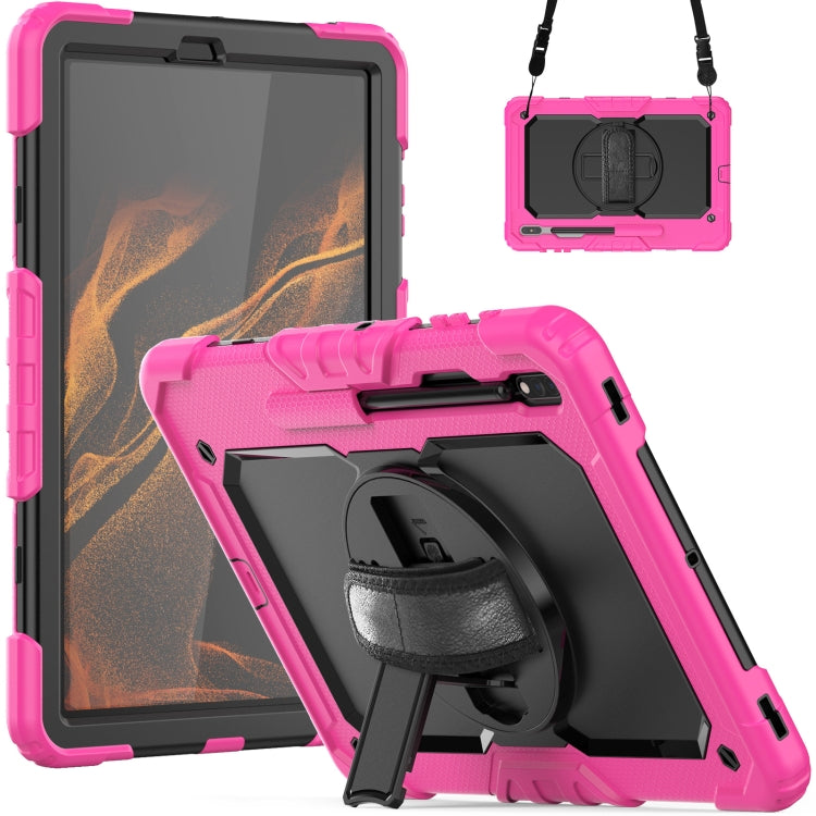For Samsung Galaxy Tab S8+ 12.4 inch SM-X800 Silicone + PC Tablet Case