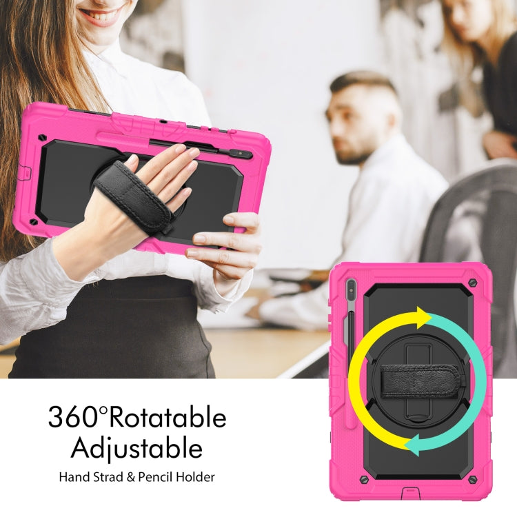For Samsung Galaxy Tab S8+ 12.4 inch SM-X800 Silicone + PC Tablet Case
