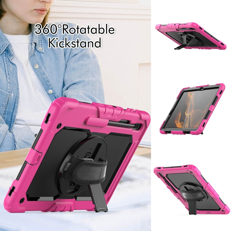 For Samsung Galaxy Tab S8+ 12.4 inch SM-X800 Silicone + PC Tablet Case
