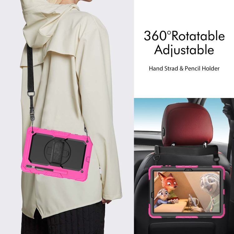 For Samsung Galaxy Tab S8+ 12.4 inch SM-X800 Silicone + PC Tablet Case