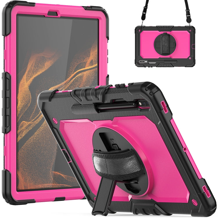 For Samsung Galaxy Tab S8+ 12.4 inch SM-X800 Silicone + PC Tablet Case