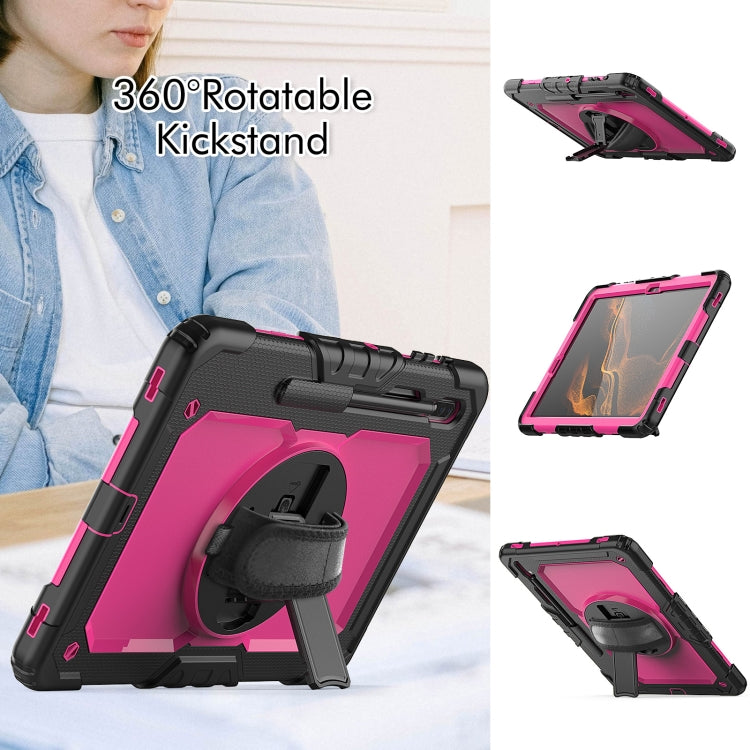 For Samsung Galaxy Tab S8+ 12.4 inch SM-X800 Silicone + PC Tablet Case