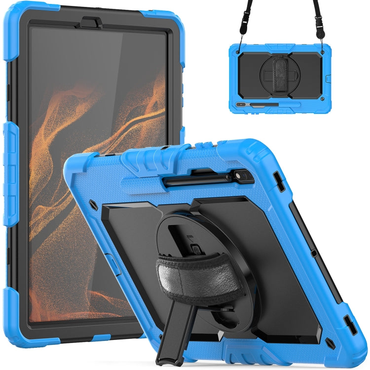 For Samsung Galaxy Tab S8+ 12.4 inch SM-X800 Silicone + PC Tablet Case