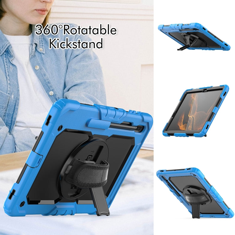 For Samsung Galaxy Tab S8+ 12.4 inch SM-X800 Silicone + PC Tablet Case