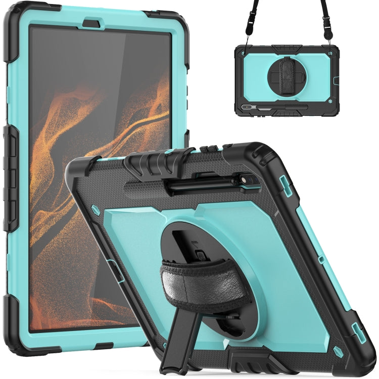 For Samsung Galaxy Tab S8+ 12.4 inch SM-X800 Silicone + PC Tablet Case