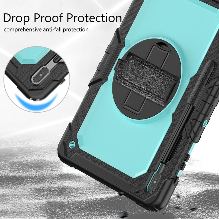 For Samsung Galaxy Tab S8+ 12.4 inch SM-X800 Silicone + PC Tablet Case