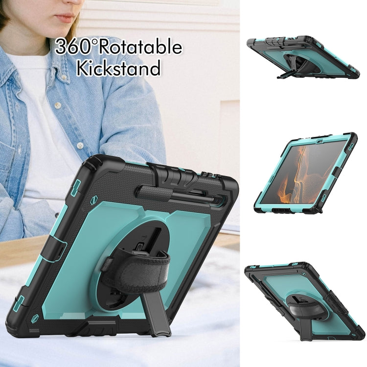 For Samsung Galaxy Tab S8+ 12.4 inch SM-X800 Silicone + PC Tablet Case