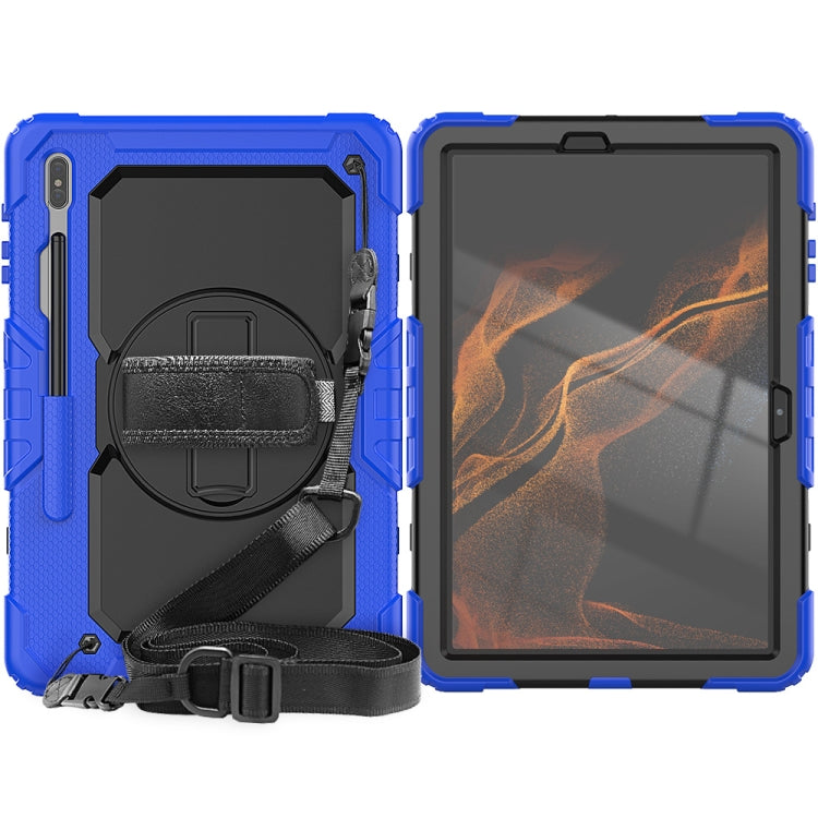 For Samsung Galaxy Tab S8+ 12.4 inch SM-X800 Silicone + PC Tablet Case