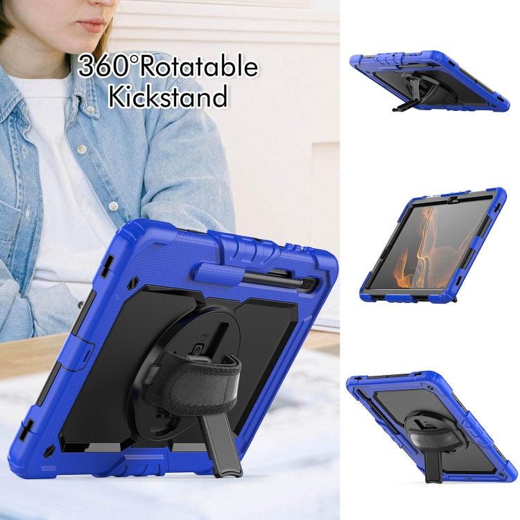For Samsung Galaxy Tab S8+ 12.4 inch SM-X800 Silicone + PC Tablet Case