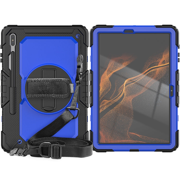 For Samsung Galaxy Tab S8+ 12.4 inch SM-X800 Silicone + PC Tablet Case