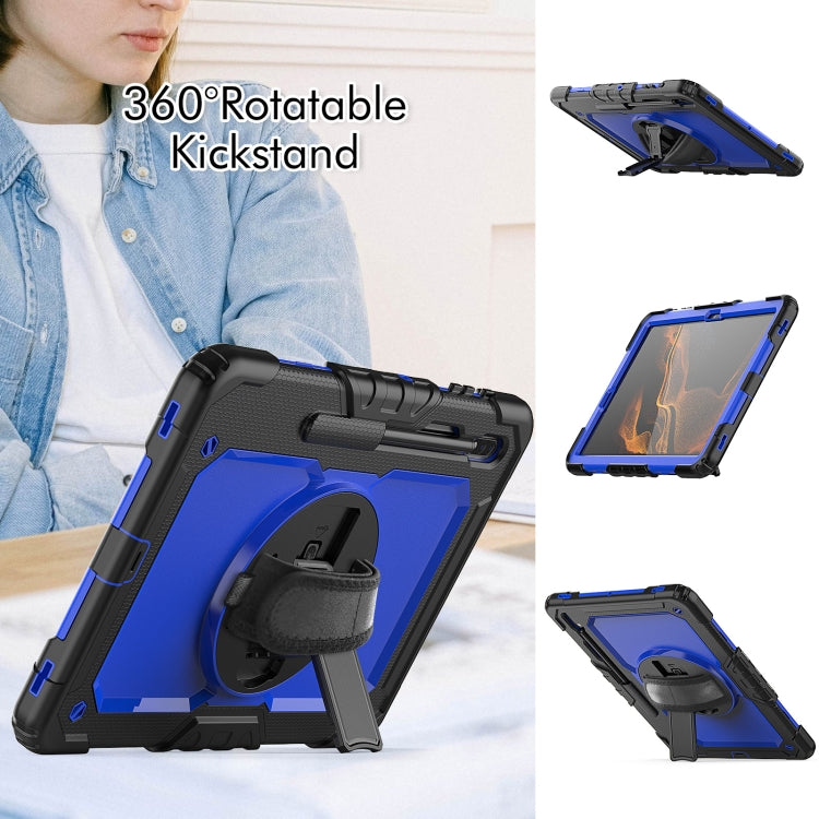 For Samsung Galaxy Tab S8+ 12.4 inch SM-X800 Silicone + PC Tablet Case