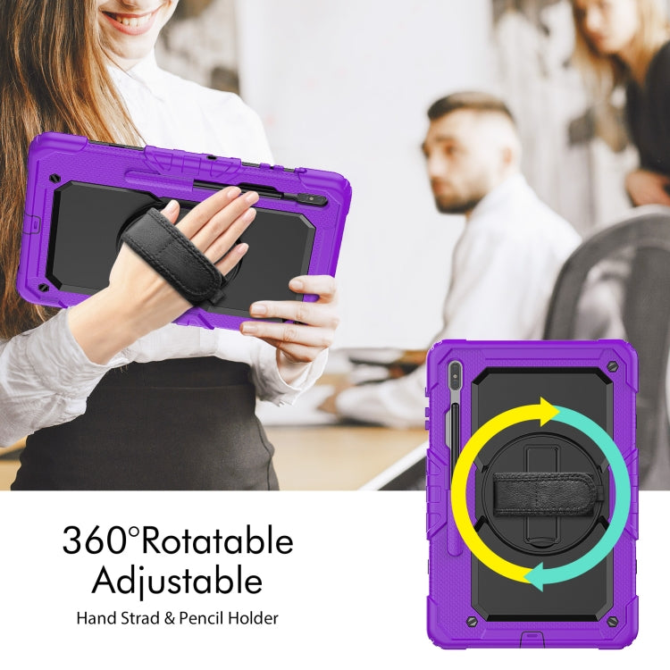 For Samsung Galaxy Tab S8+ 12.4 inch SM-X800 Silicone + PC Tablet Case